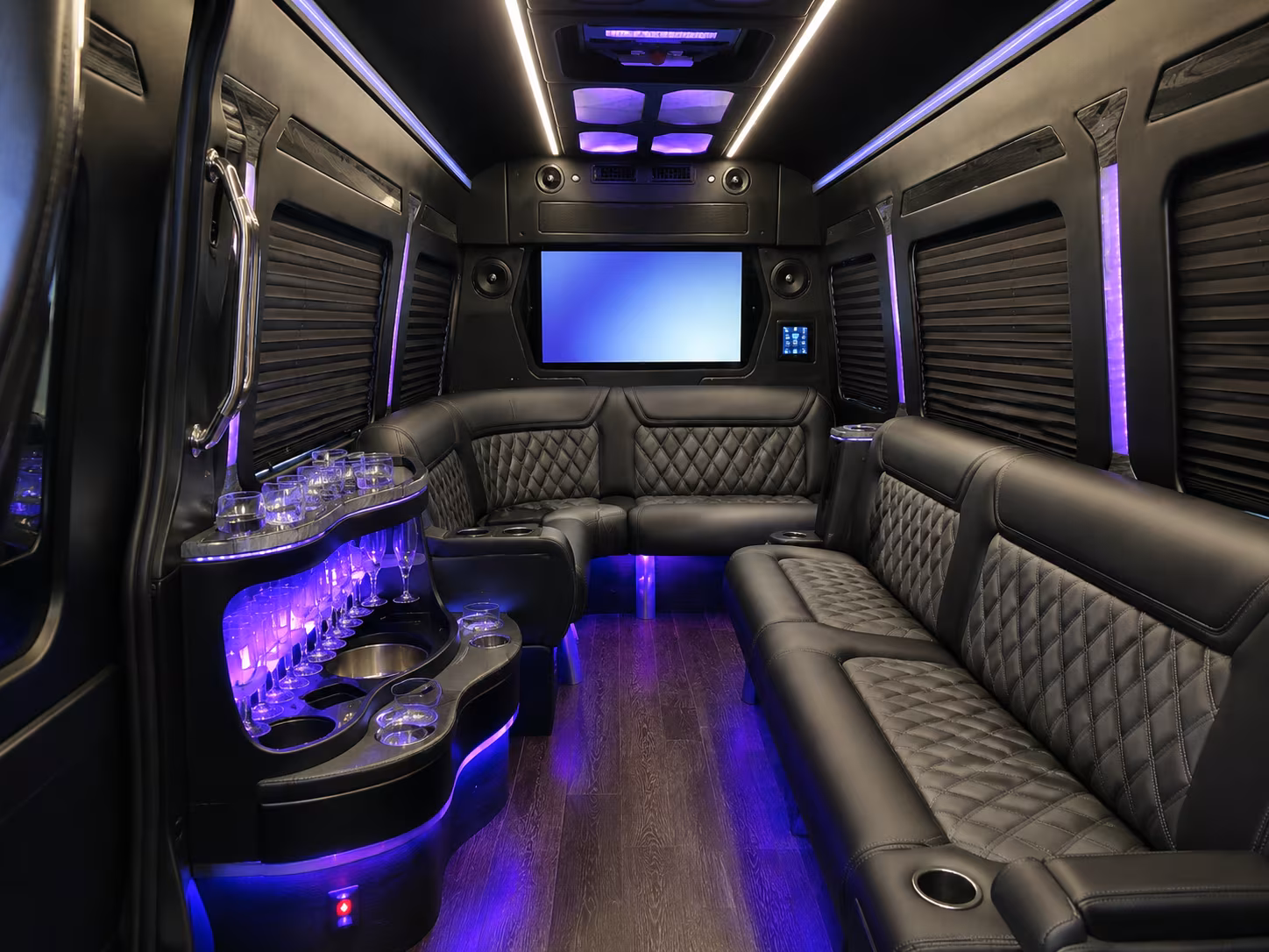 Carrollton Airport Shuttle & Transportation party bus exterior
