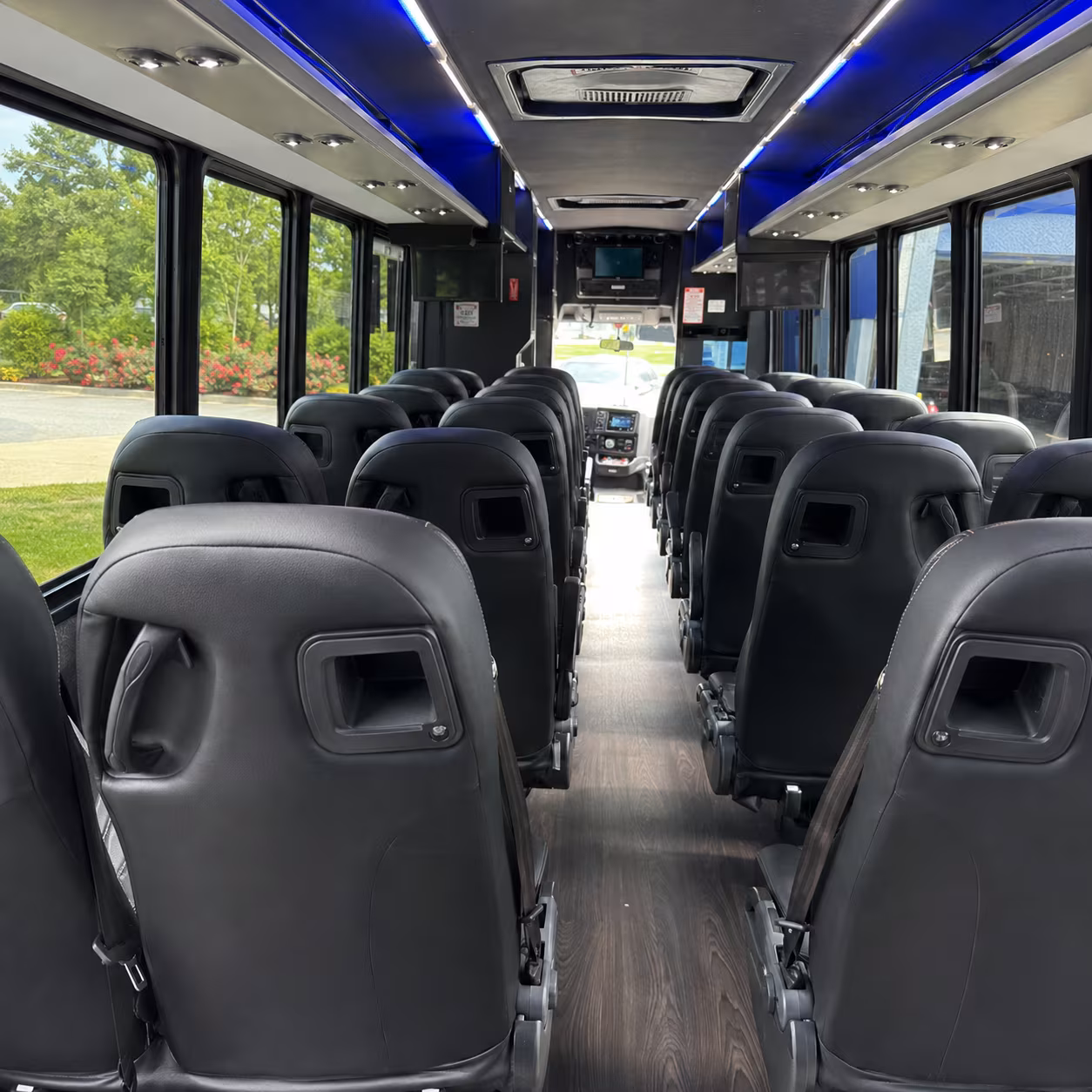 Carrollton Airport Shuttle & Transportation party bus exterior