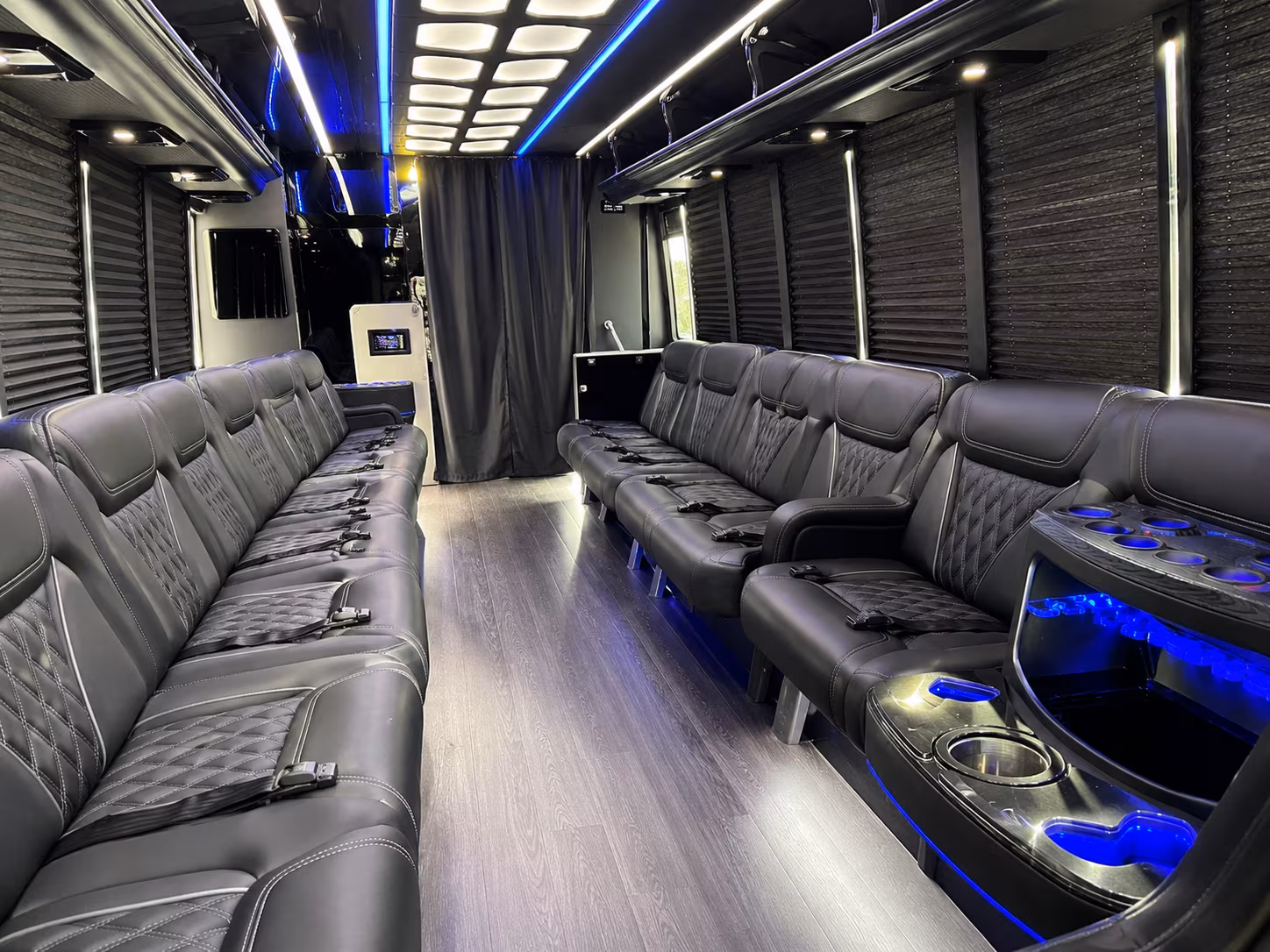 Carrollton Bachelor & Bachelorette Transportation party bus exterior