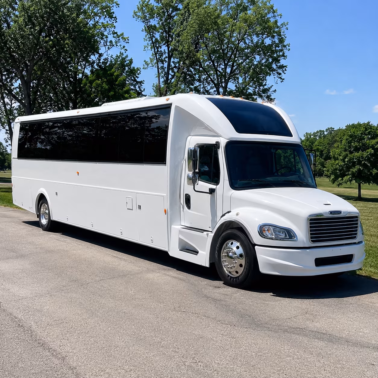 Carrollton Concert & Music Festival Transportation party bus exterior