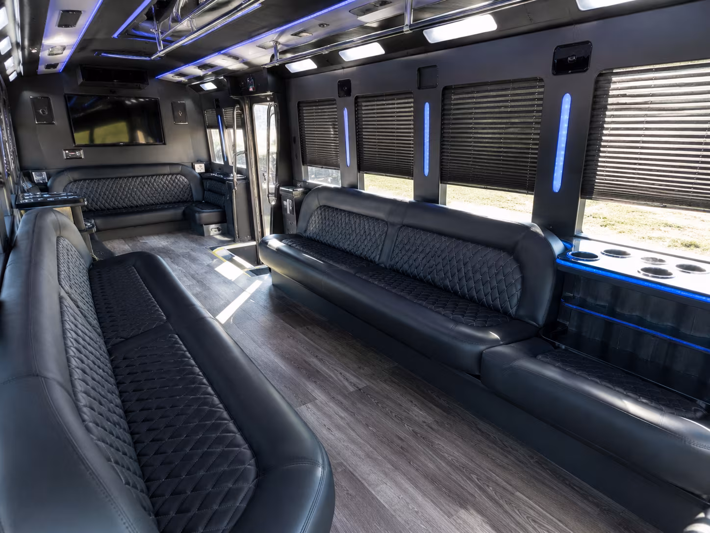 Carrollton Concert & Music Festival Transportation party bus exterior