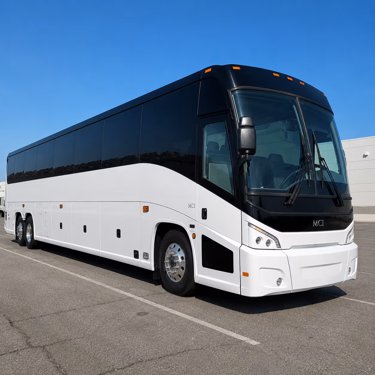Carrollton Corporate Transportation party bus exterior