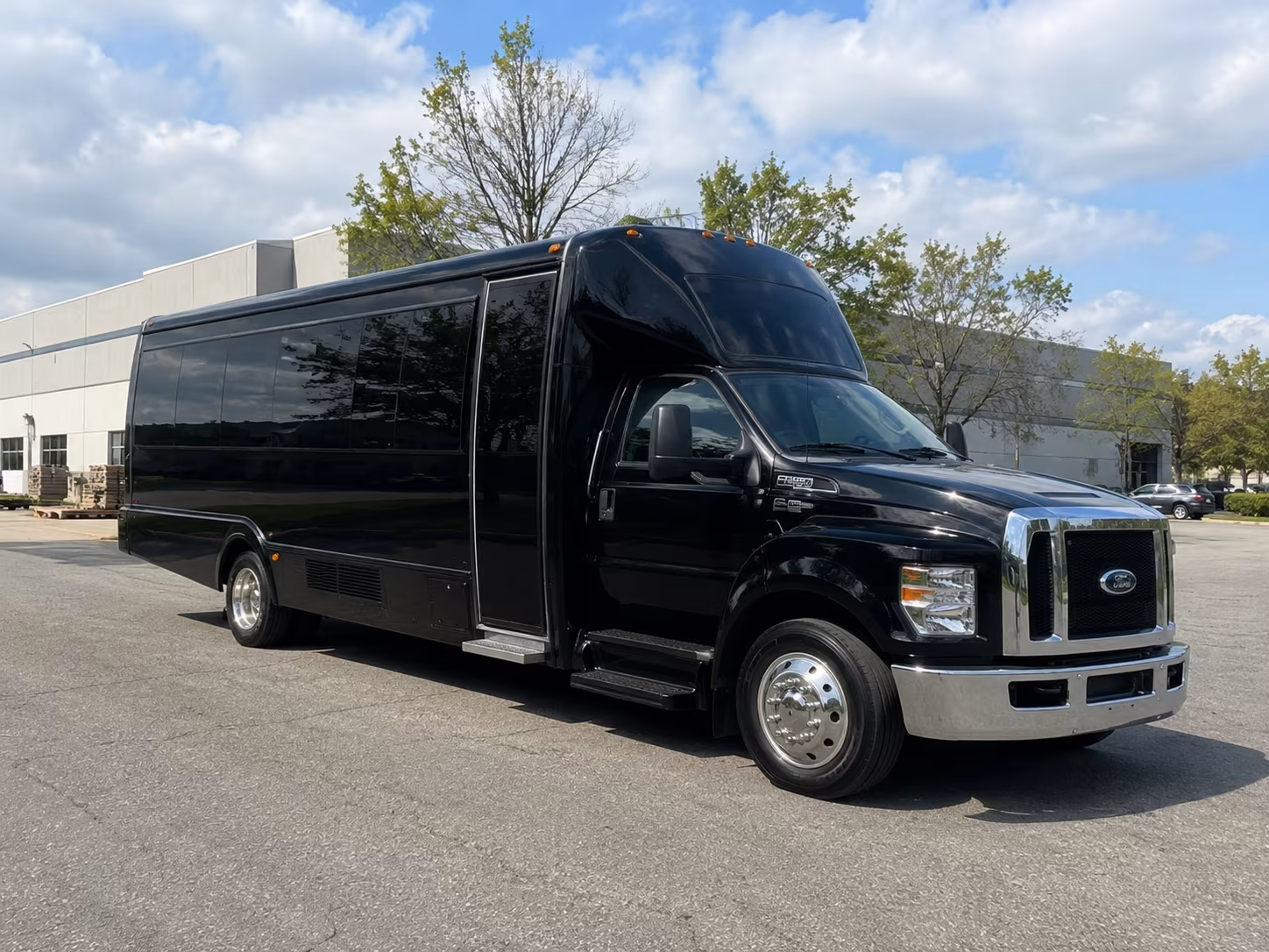 Carrollton Private Event Transportation onboard seating