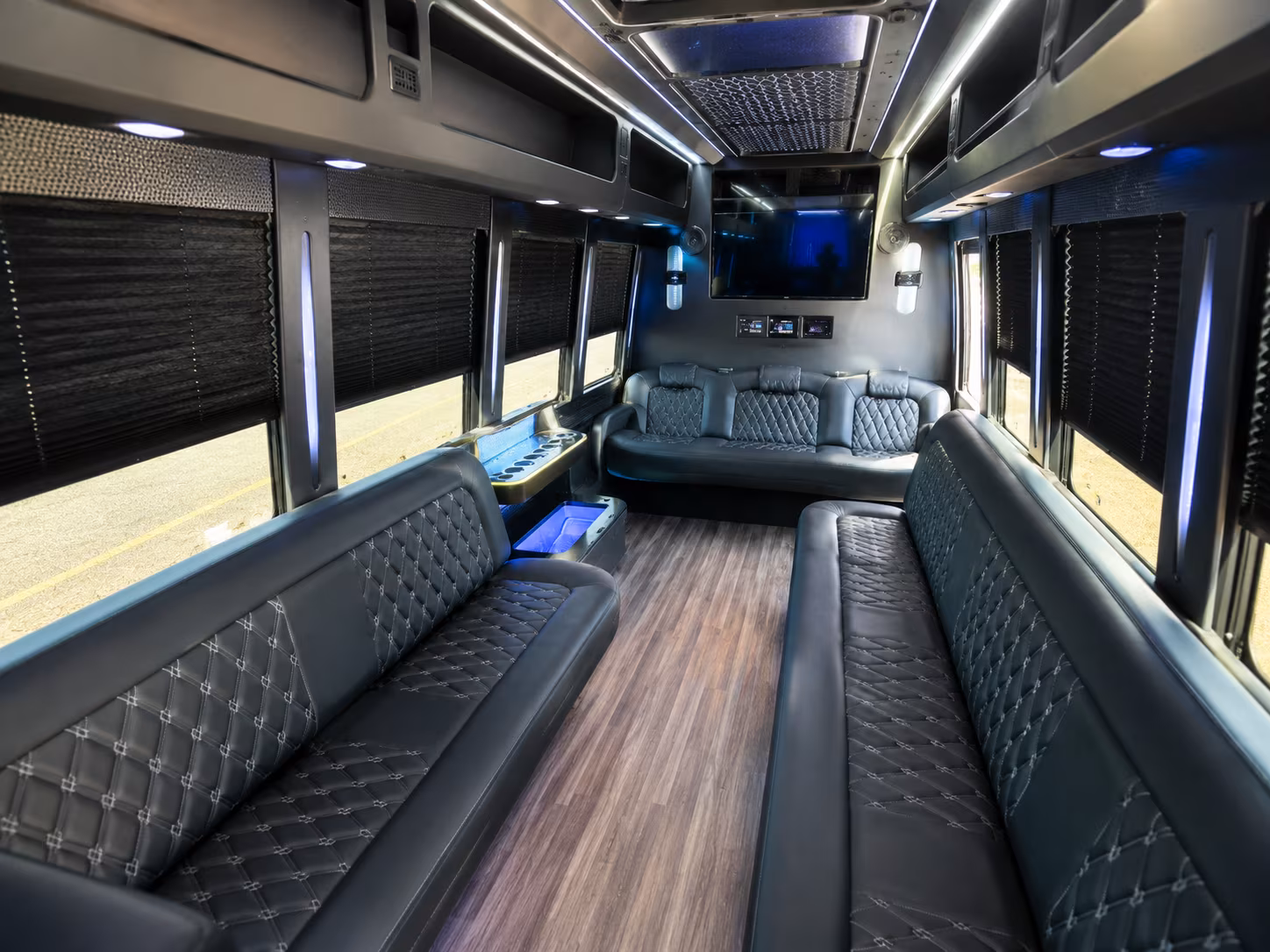 Carrollton Sporting Event Transportation party bus exterior