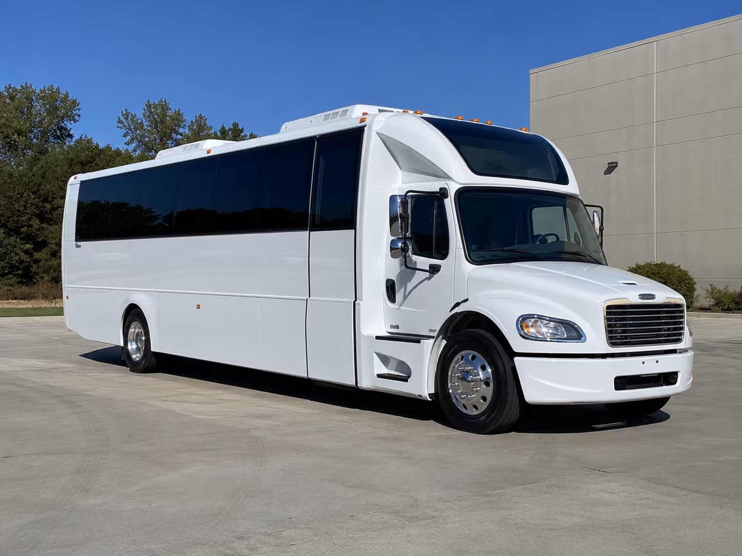 Carrollton Sporting Event Transportation party bus exterior