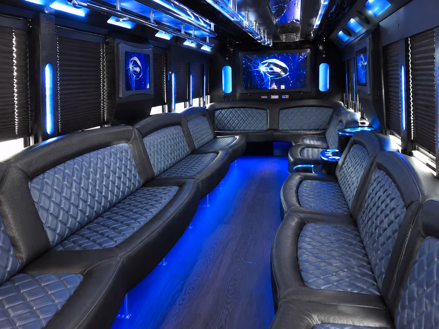 Carrollton Wedding Transportation party bus exterior