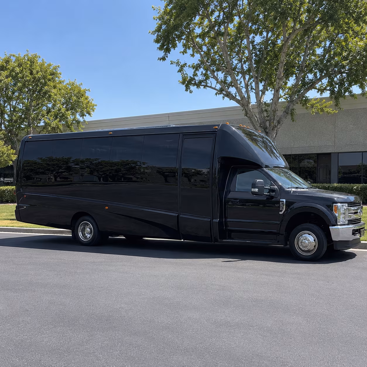 Carrollton Wedding Transportation party bus exterior