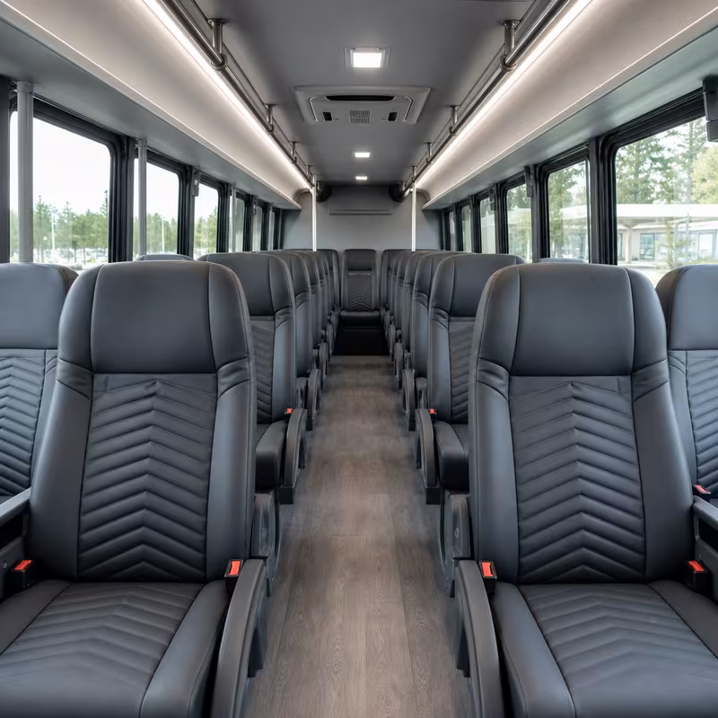 minibus interior