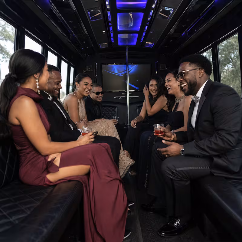 Carrollton Prom & Homecoming Transportation fleet vehicle