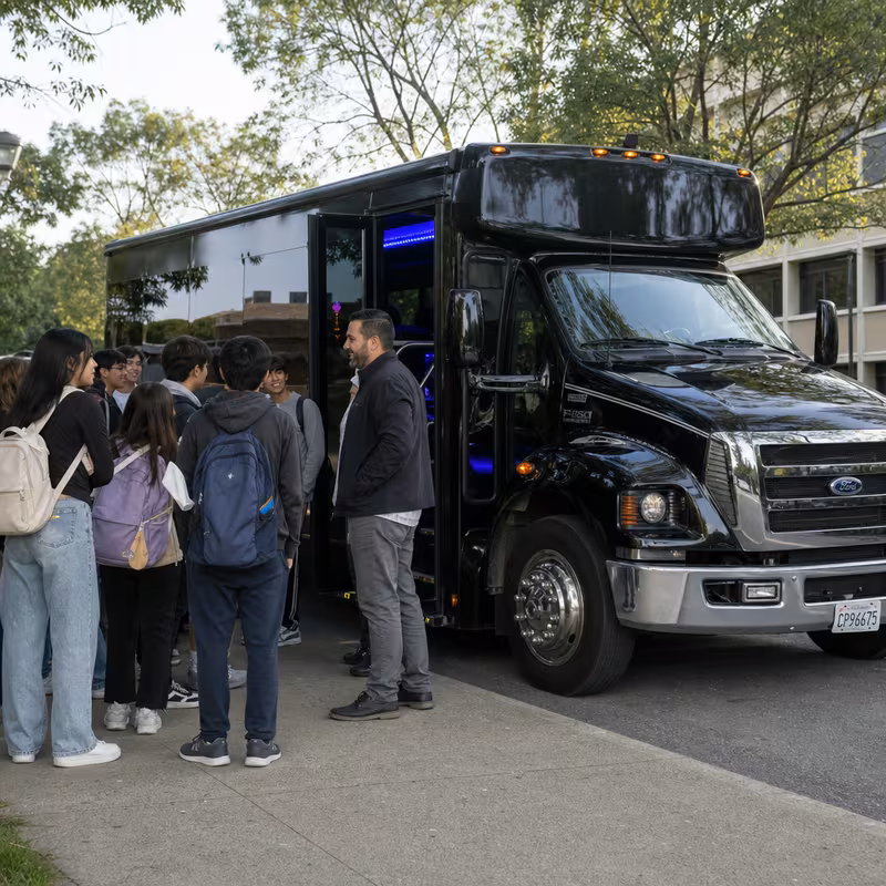 Carrollton School Transportation fleet vehicle