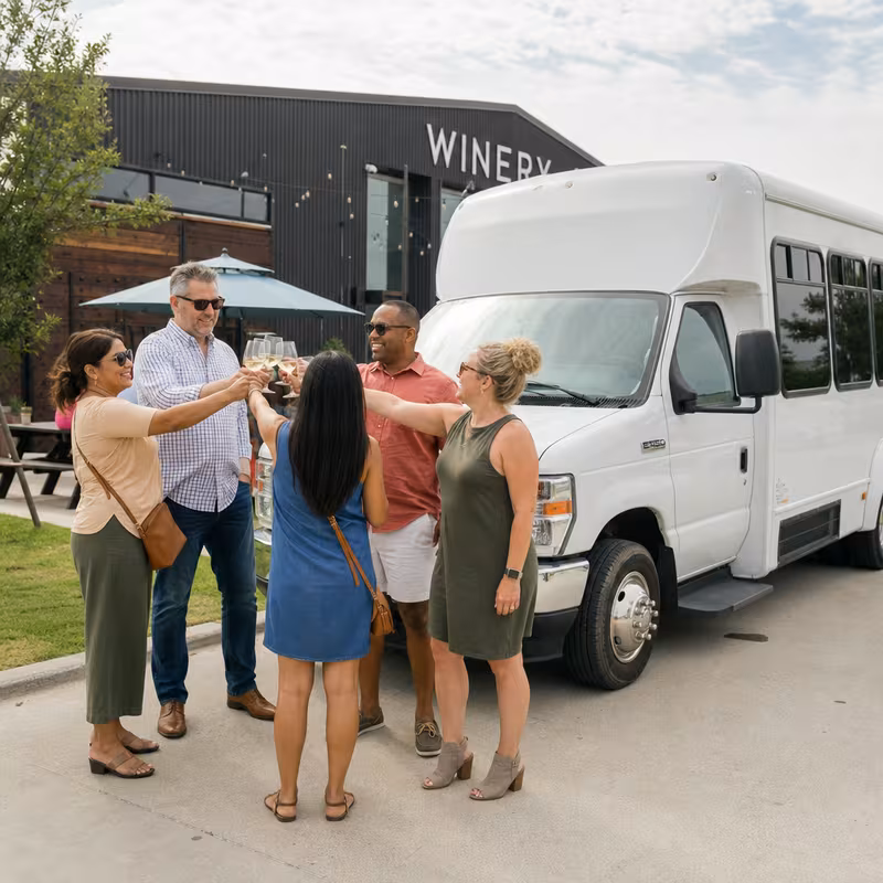 winery Brewery tour transportation
