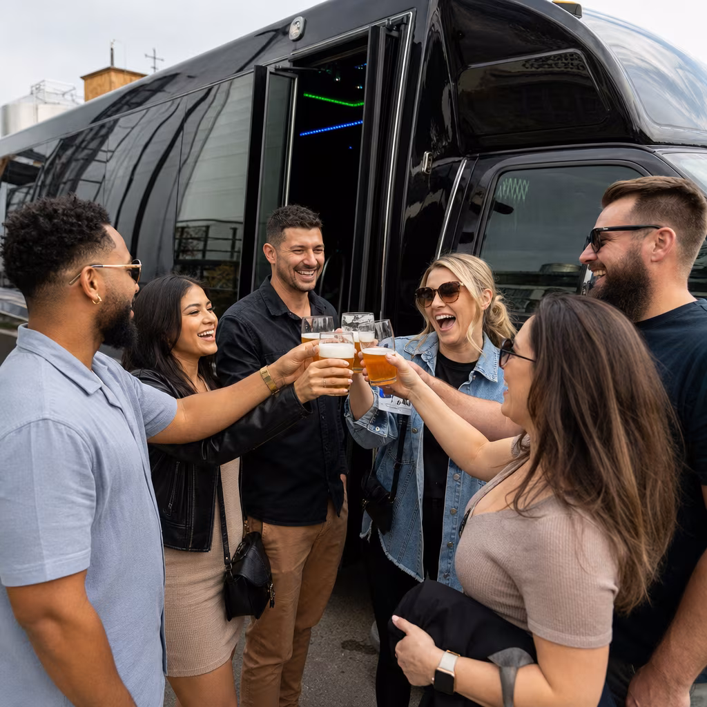 Carrollton Winery Tour & Pub Crawl Transportation