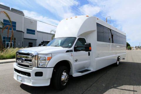 Lewisville 25 Passenger Limo bus