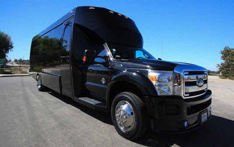 Denton 30 Passenger Party Bus Black